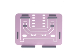 Suporte Ajustável Dobrável Antiderrapante De Dupla Face Para Laptop E Tablet Rosa Slowmoose