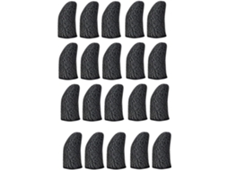 Lurelia Dedeiras Gaming Para Ecrã Tátil Fibra De Cobre, Cobre, Respirável, Sensível Ao Toque, Preto, Para Gaming Móvel E Ecrãs Táteis