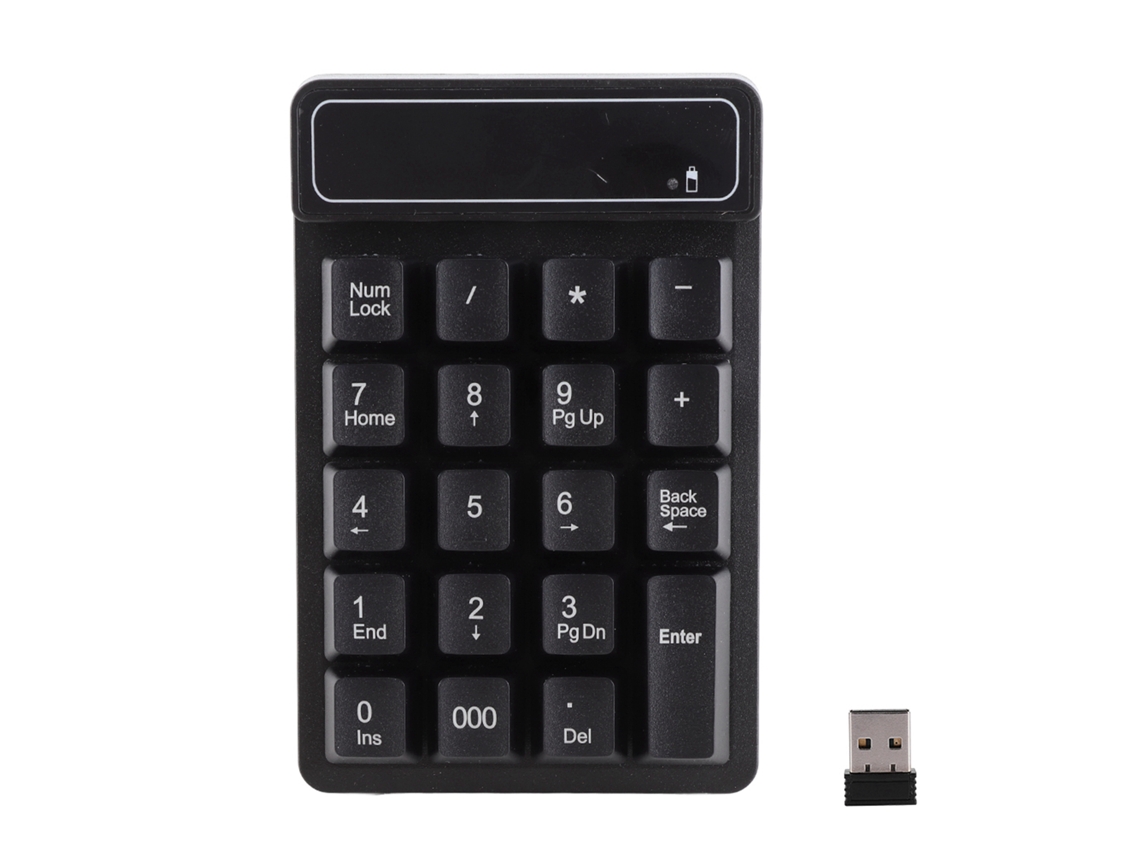 2026 teclado Numérico Mini Sem Fio 2.4g