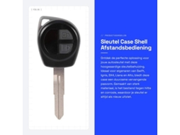 Caso De Reserva - Caixa De Chave - Embutir - Antifurto - Plástico/metal - Aprovação Para Swift/ignis/sx4/liana/alto - Alta Dureza