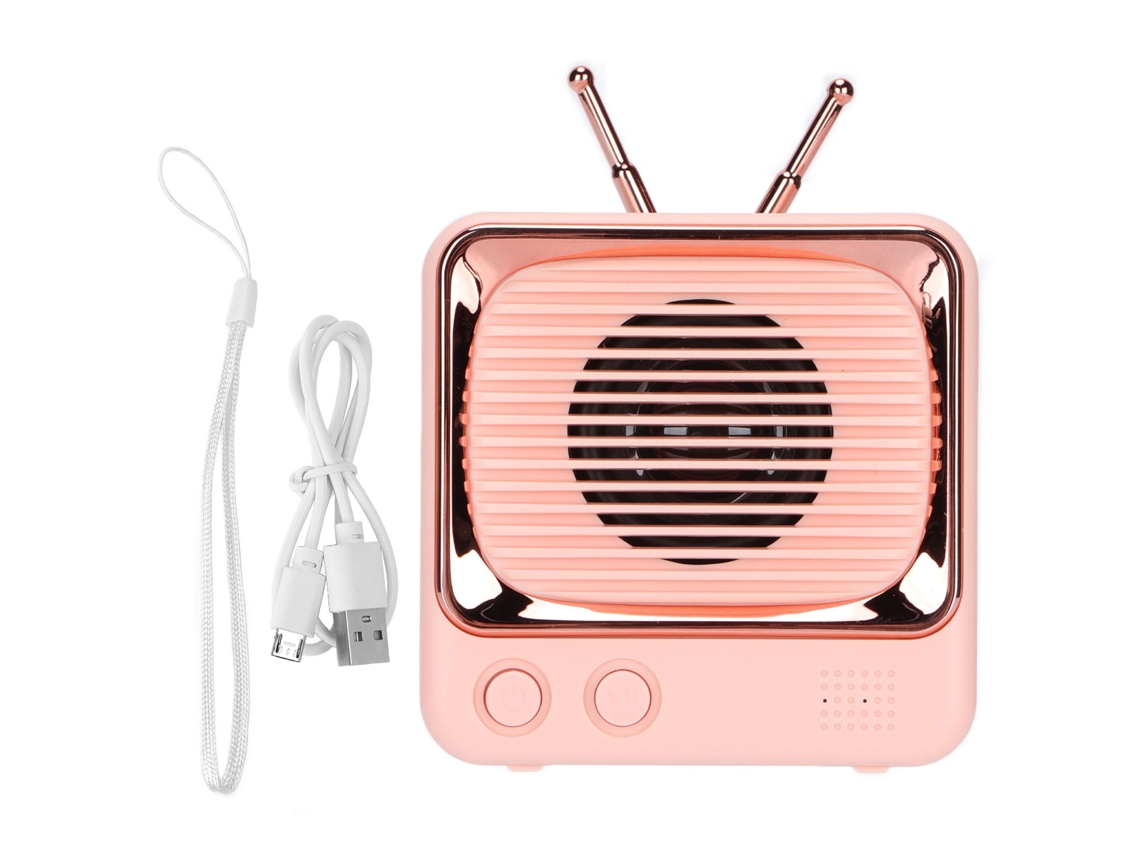Coluna de Som Bluetooth LAXISCREED Tv Retro Portátil