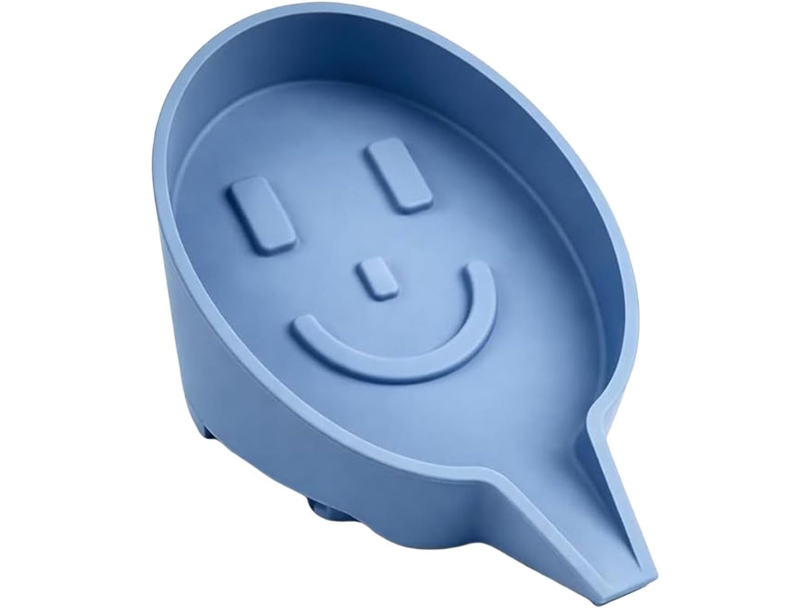 Saboneteira De Silicone Com Ventosa Antiderrapante |