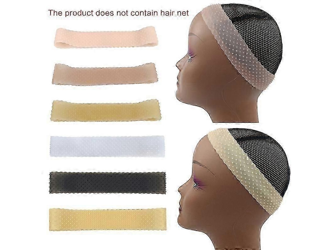 Faixa de Silicone Aderente para Peruca, Ajustável, Fixadora e Antiderrapante. Sem Costuras. TAISHENGDA