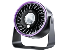 Ventilador De Mesa Silencioso Recarregável Via Usb Com 5 Velocidades,