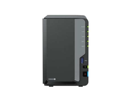 SYNOLOGY Diskstation Ds224 Nas Armazenamento Servidor Desktop Ethernet Preto J4125