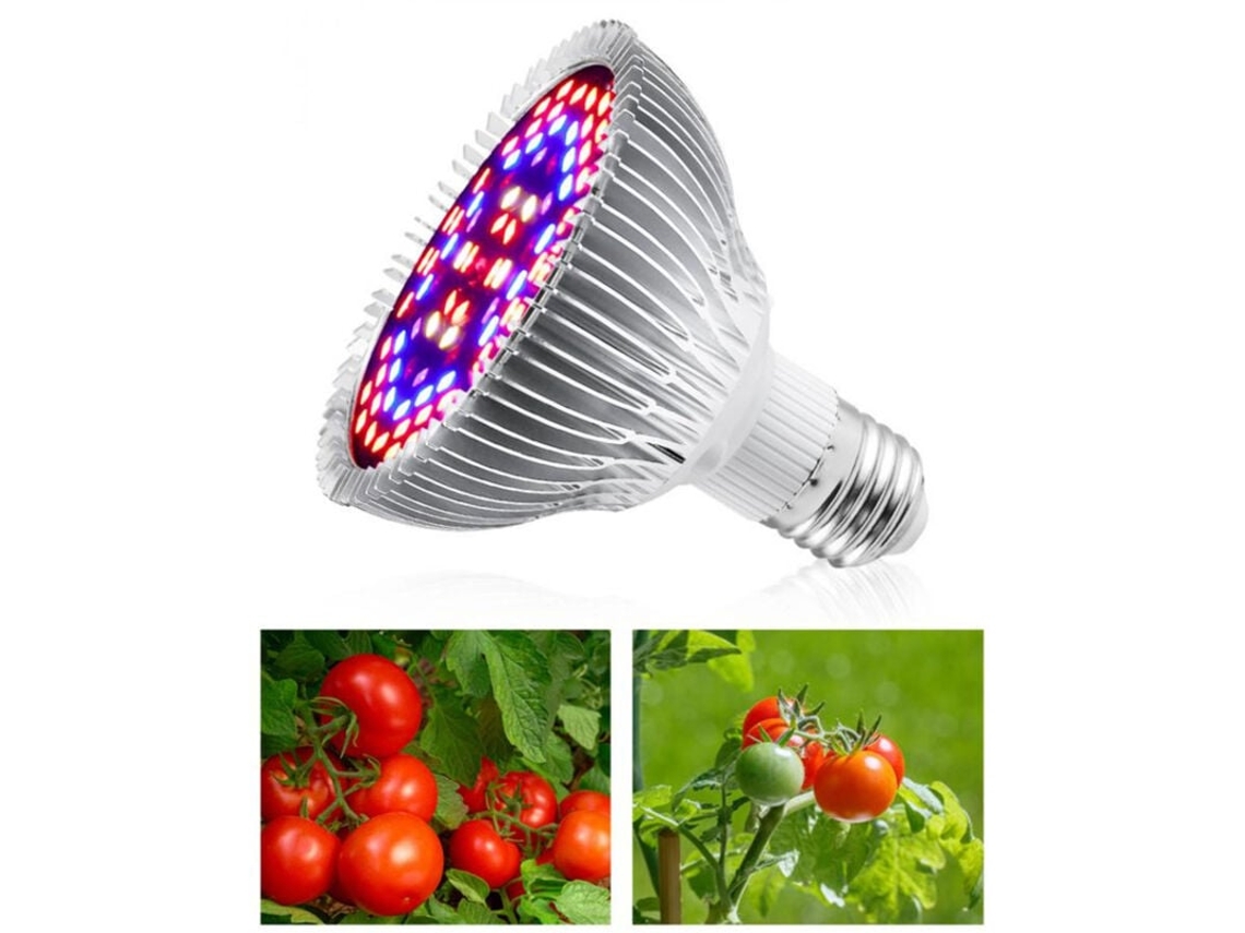 Lâmpada De Cultivo De Espectro Completo De 50 W, Soquete E27, 78 Leds, Boa Dissipação De Calor, Ideal Para Cultivo De Hortaliças E Aquaforge