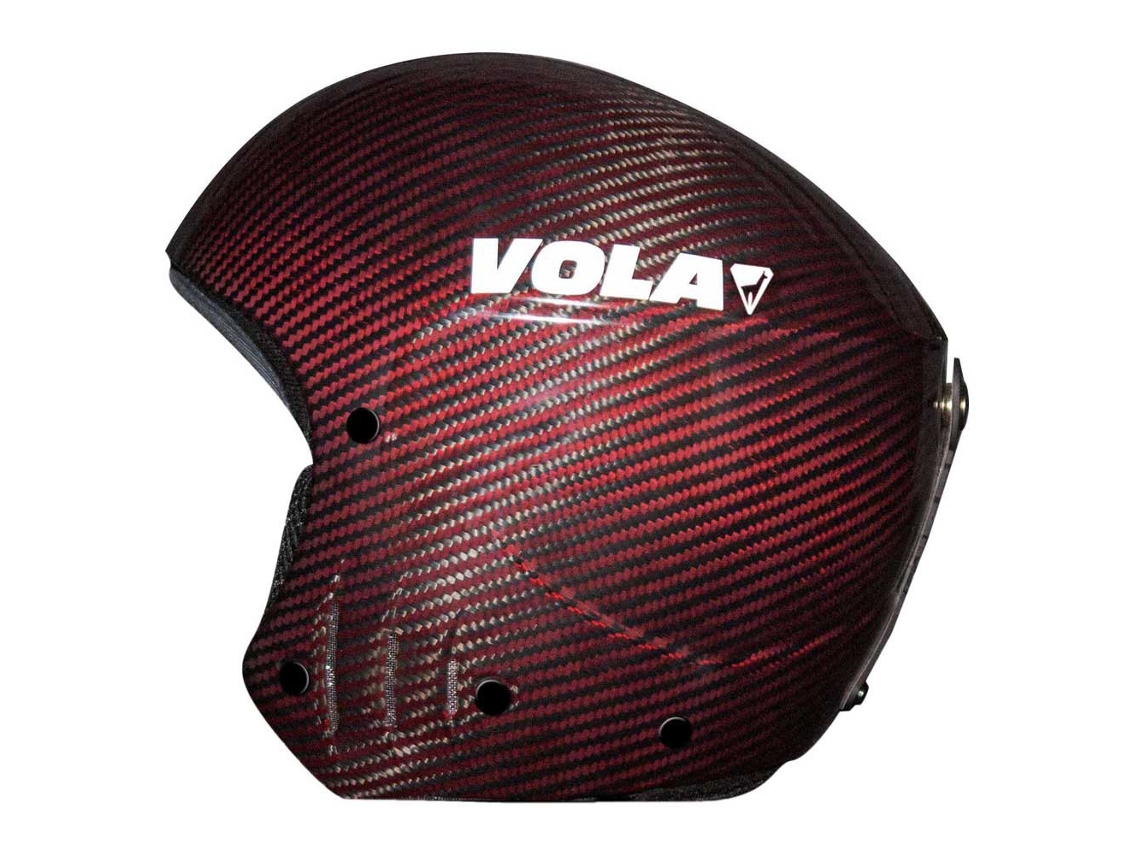 VOLA Capacete Fis Carbon Element Vermelho 58 cm