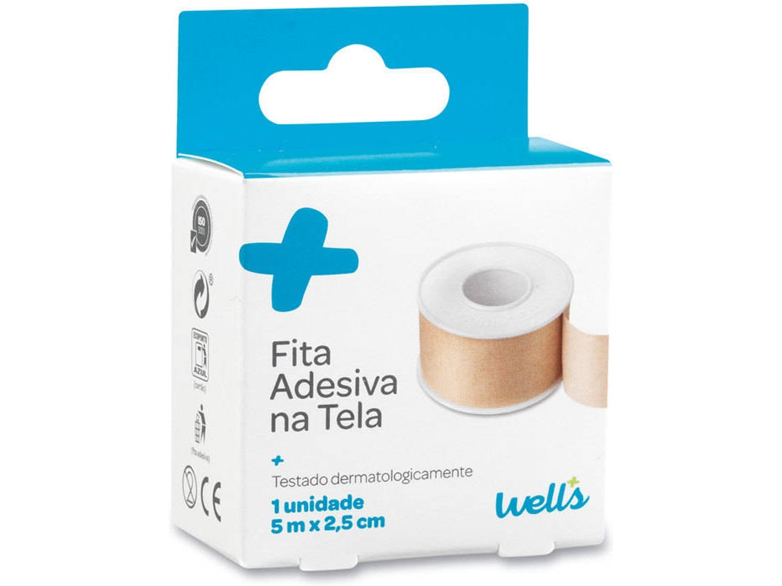 Fita Adesiva WELLS (5mx2,5cm )