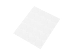 30 Adesivos Redondos Transparentes De Gel Sílica