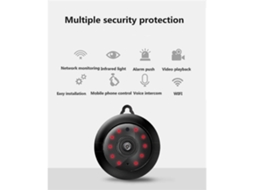 Câmera Oculta Wifi Compatível com Android / Ios Apppreto USHION