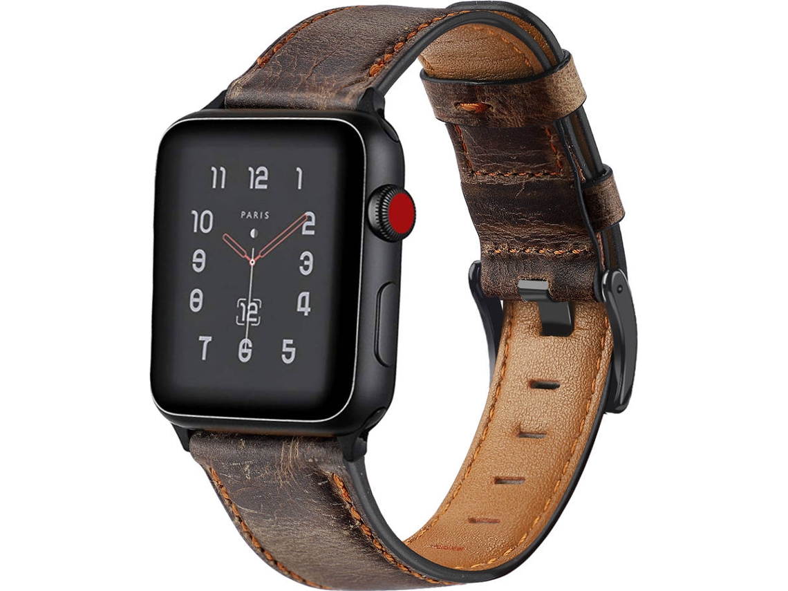 Bracelete Apple Watch Series 5 44mm Castanho