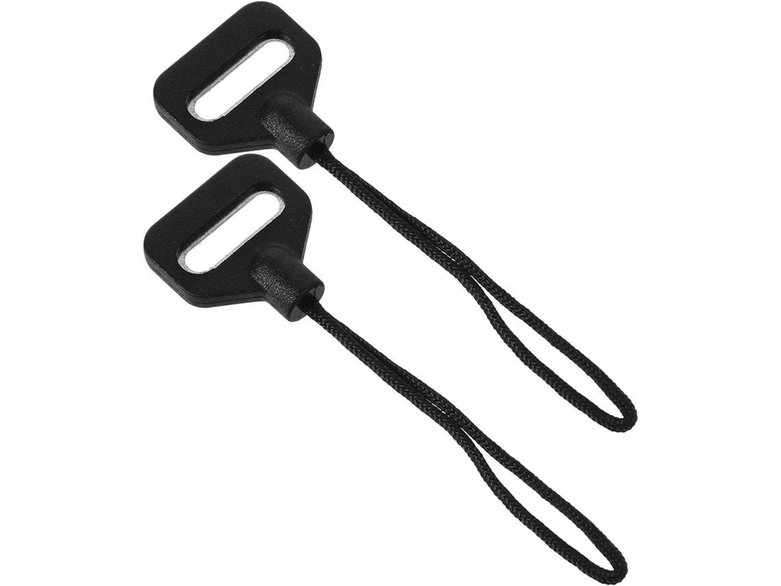 Conjunto De 2 Adaptadores Para Alça De Pescoço, Fivela Resistente Em Plástico Abs, Tamanho
