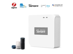 Adquira o Sonoff Zigbee, compatível com Zigbee 3.0 e conexão sem fio por aplicativo.