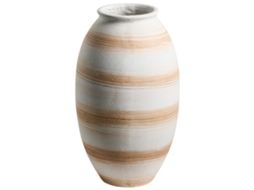 Jarra De Flores Zervata 42 Cm Branco Creme