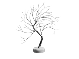 2026 lâmpada Árvore com 108 Led Mini Luz Quente Cavo de Cobre Design Pérola Luz Noturna para Quarto Decoração de Natal