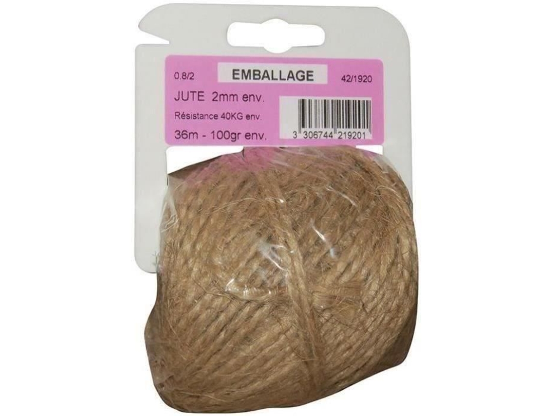 Fio De Juta 0,8/2 X 100 G Em Suéter De Plástico