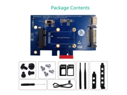 Adaptador Mini Pci E Pci Express Para Pci E 1x Com Slot Para Cartão Sim Para Placa Sem Fio Wifi 3g/4g/lte Slowmoose