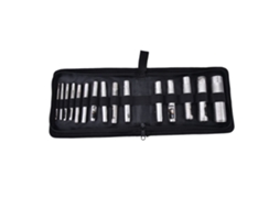 Perfurador de Couro YURU 15pcs ferramenta de perfuração em aço carbono
