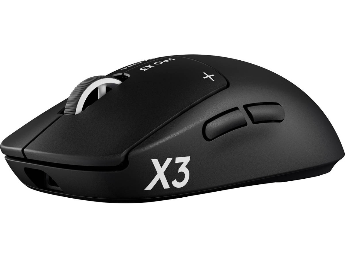 Rato Gaming sem Fios LOGITECH Pro X3 Superstrike (48.000 DPI - Preto)