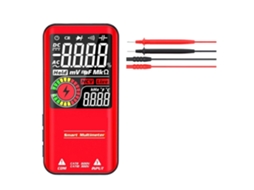 Multimetro Numérique Profesional Multimetro Smart Dc Condensador de Tensão Ac Ohm Diodo Ncv Emf SFUSHOS