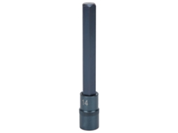 Chave De Fenda Bit Hexagonal Aço Liga Alongado 150x14mm Acessórios Chave De Impacto