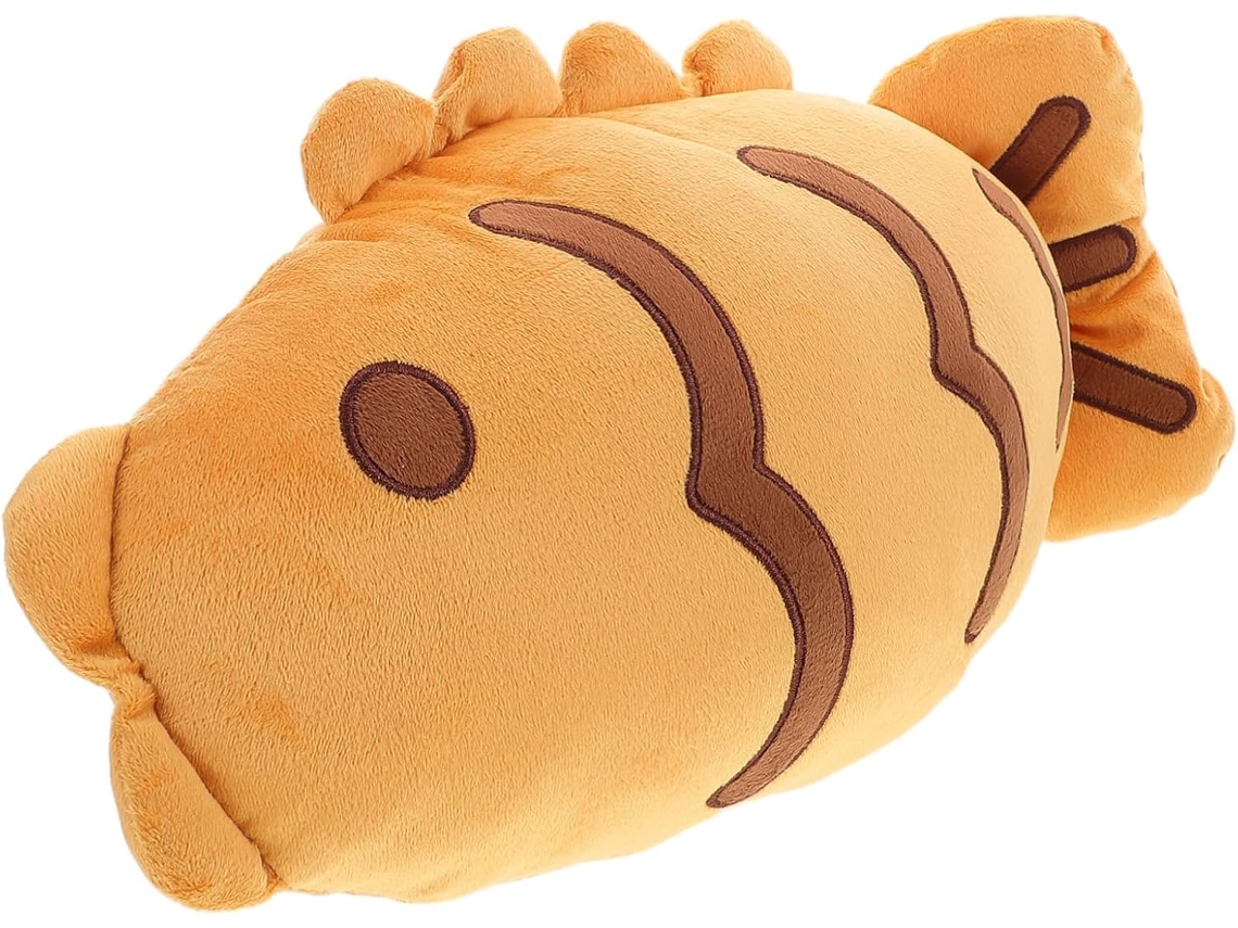 Almofada de Pelúcia em Formato Peixe Fofo, Macia e Confortável, Decorativa para Sofá, Cama, Quarto CHABERLU