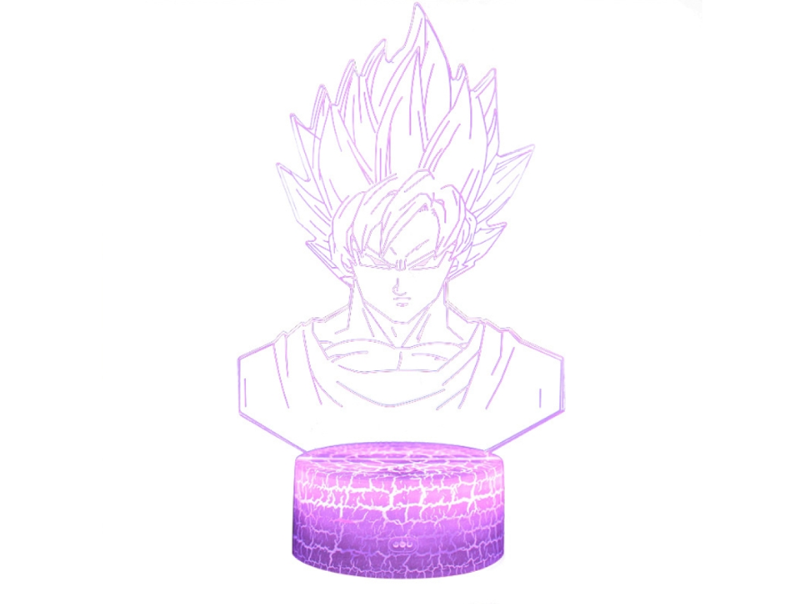 Luz 3d Tema Dragon Ball