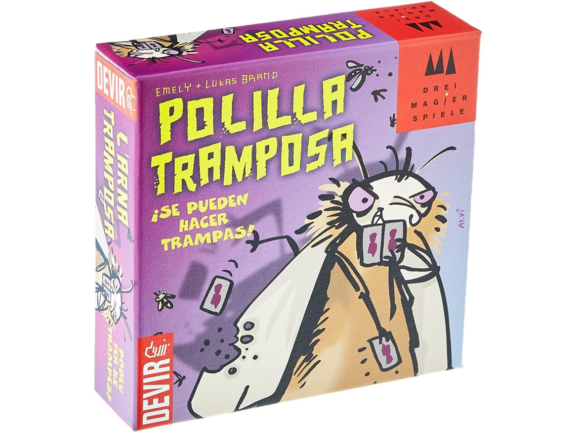 Devir - Jogo Da Mariposa Trapaceira, Jogo De Tabuleiro, Jogo De Cartas