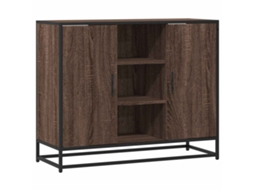 Aparador em Derivados de Madeira Carvalho Castanho MAISON EXCLUSIVE (92x35x76 cm)