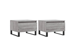 Coffee Table, Coffee Tables Vidaxl Cinzeto Madeira Processada (n/a)