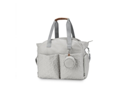 Esta Bolsa De Ombro Portátil É Perfeita Para Fraldas E Bebés, Ideal Para Viagens Ao Ar Livre, E Inclui Um Suporte Para Chupetas.