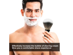 Pincel De Afeitar Para Barba Hombre Herramienta De Grooming