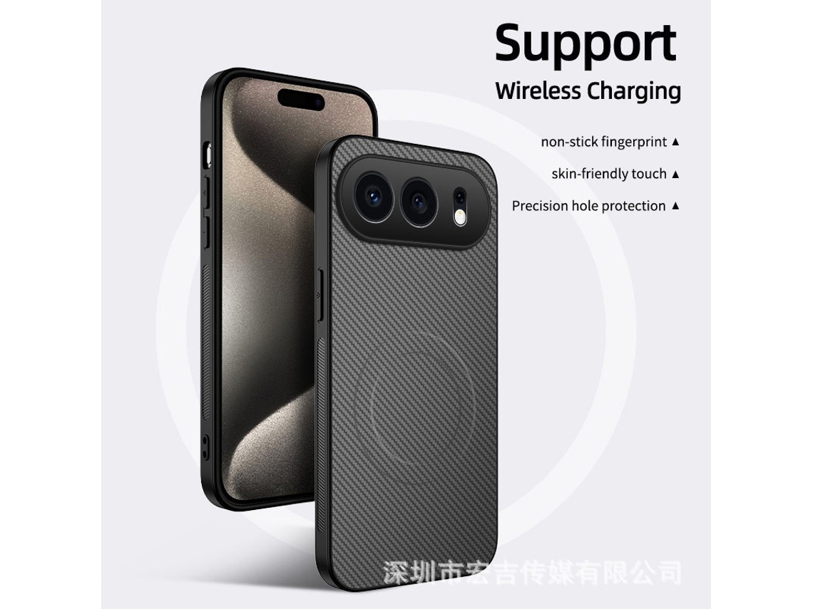 Lurelia Capa De Telemóvel Para Honor Magic 8 Pro Magnética Com Fibra De Carbono