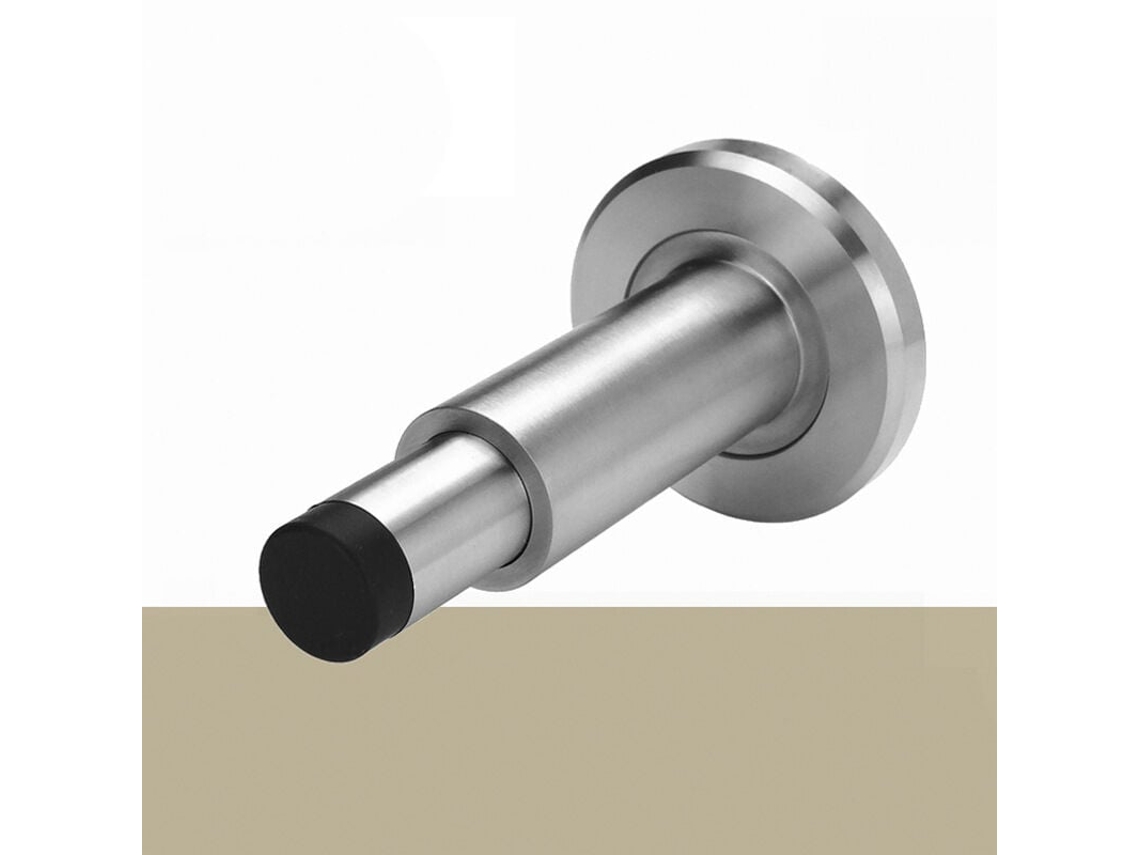 Batente De Porta Ajustável Extra Longo Em Aço Inoxidável 304 Com Proteção De Borracha. Batente De Porta Para Parede. Aquaforge