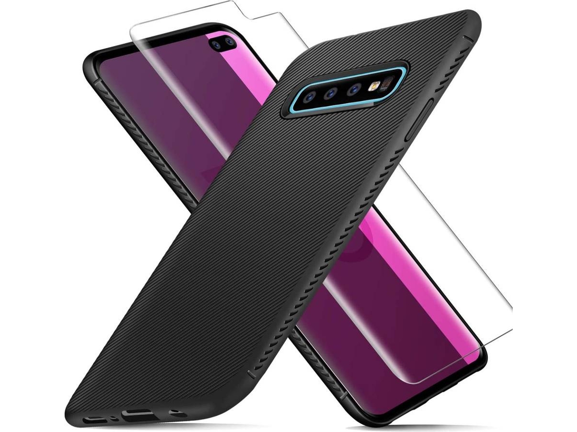 Capa Samsung Galaxy S10 Plus HONGWE. Preto