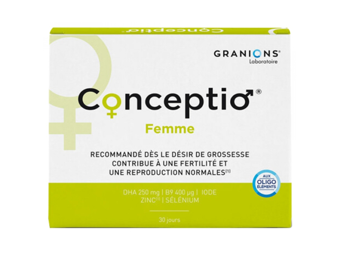 Conceptio Mulher 30 Cápsulas e 30 Comprimidos GRANIONS