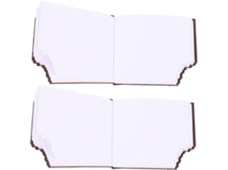 Lote De 2 Carnets De Poche Parfum Chocolat Notes Adhésives Format Compact Para Papeterie Créative Et Mémos