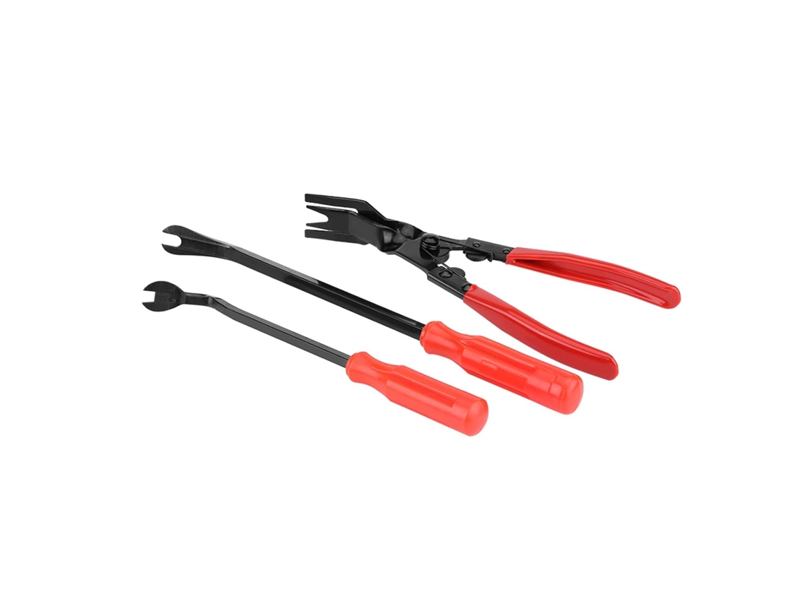 Kit De Ferramentas Para Remoção Rebites, Ajuste Portas, Alicate Fixação Painéis Carros,