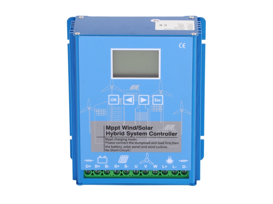 Controlador Híbrido Eólico Solar Mppt 24v 48v