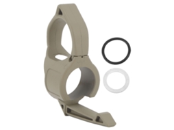 Anel Adaptador para Lanterna, Clip de Bolso, Marrom S/MARCA
