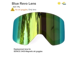 Óculos De Esqui Com Lente Polarizada De Dupla Camada Magnética, Óculos Antiembaçante Uv400 Para Esqui E Snowboard, Óculos De Esqui Para Homens E Mulhe