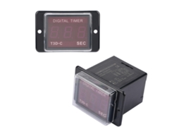 Contador de Tempo Digital T3d c Led 8 Pinos 99,9/999 Segundos 220vac