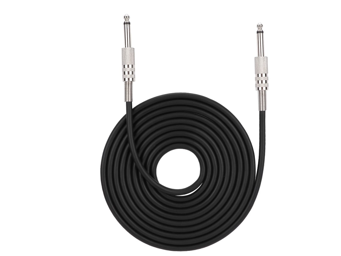 Cabo De Áudio Plug (conecta Microfone, Guitarra Elétrica)