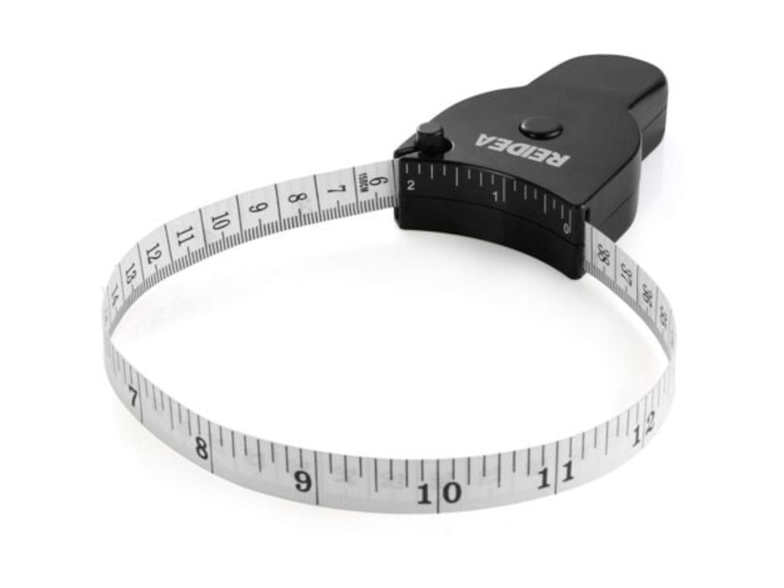 Fita Métrica Corporal De 150 Cm Com Pino De Travamento Portátil E Botão De Pressão, Sunny Aquaforge