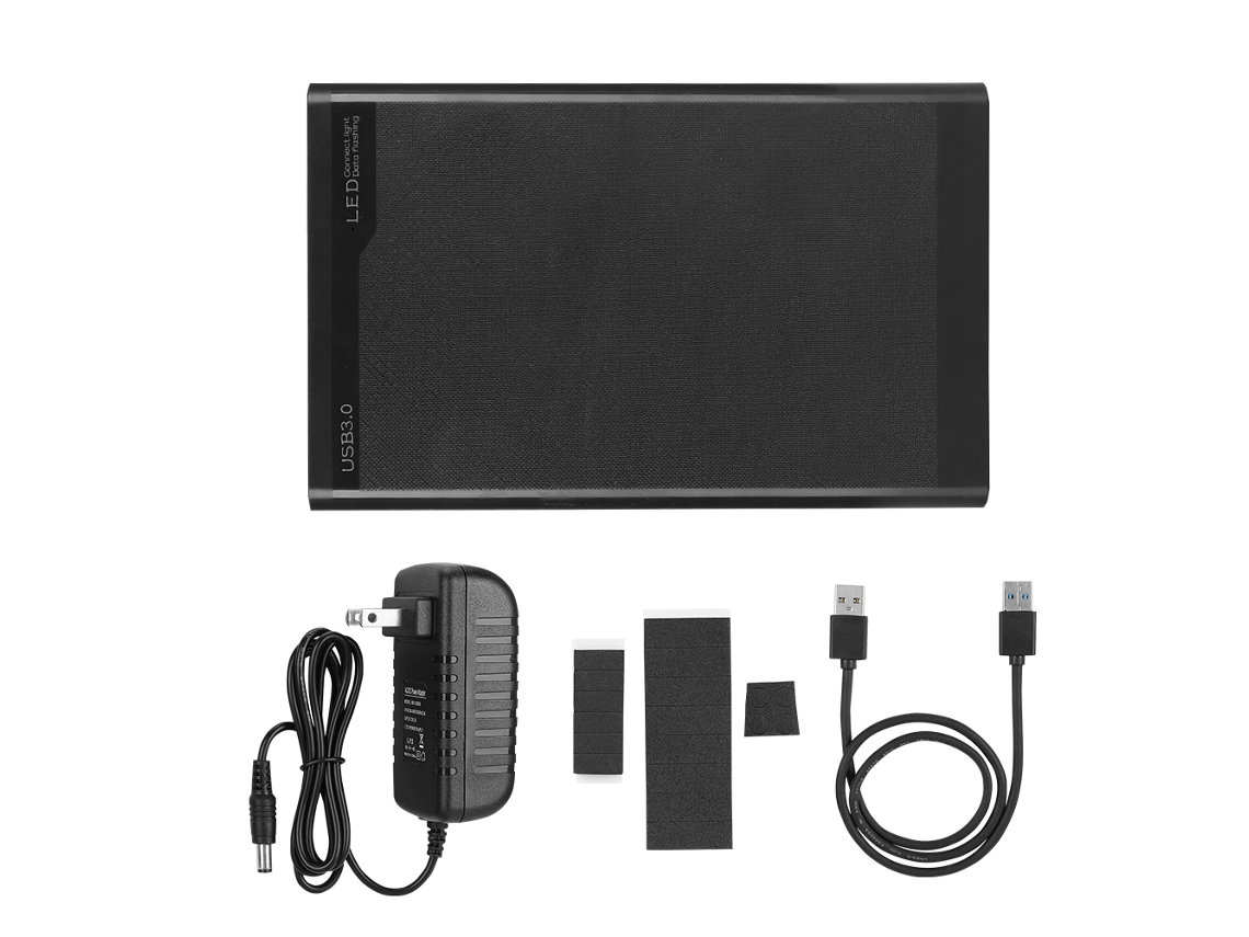 33s88-rtk Enclosure Para Hdd Portátil Sata De 3.5 Polegadas, Caixa De Disco Rígido Para Desktop