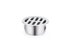 Ralo Circular ZACHARY, Inox, 50mm, Varanda, Jardim