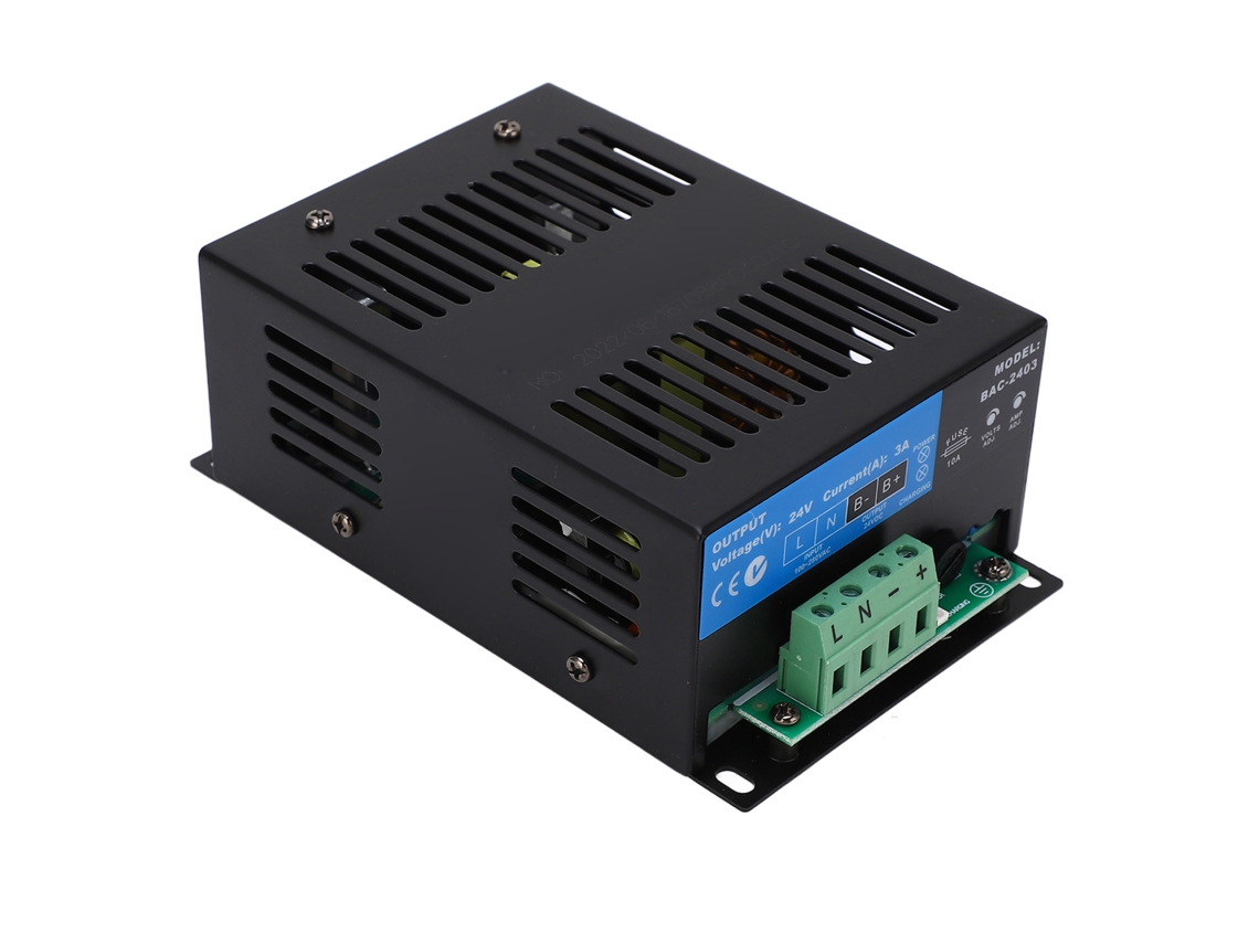 Carregador De Bateria 24v Dc Laxiscreed Com 135w E Controlo De 2 Níveis