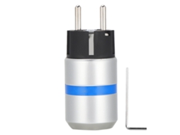 Aetheria conector de Energia Iec de Cobre Puro com Platina de Ródio para Equipamentos Audiovisuais Profissionais