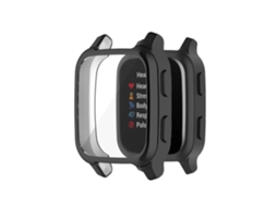 Capa Protetora Lurelia Para Garmin Venu Sq Watch Preto