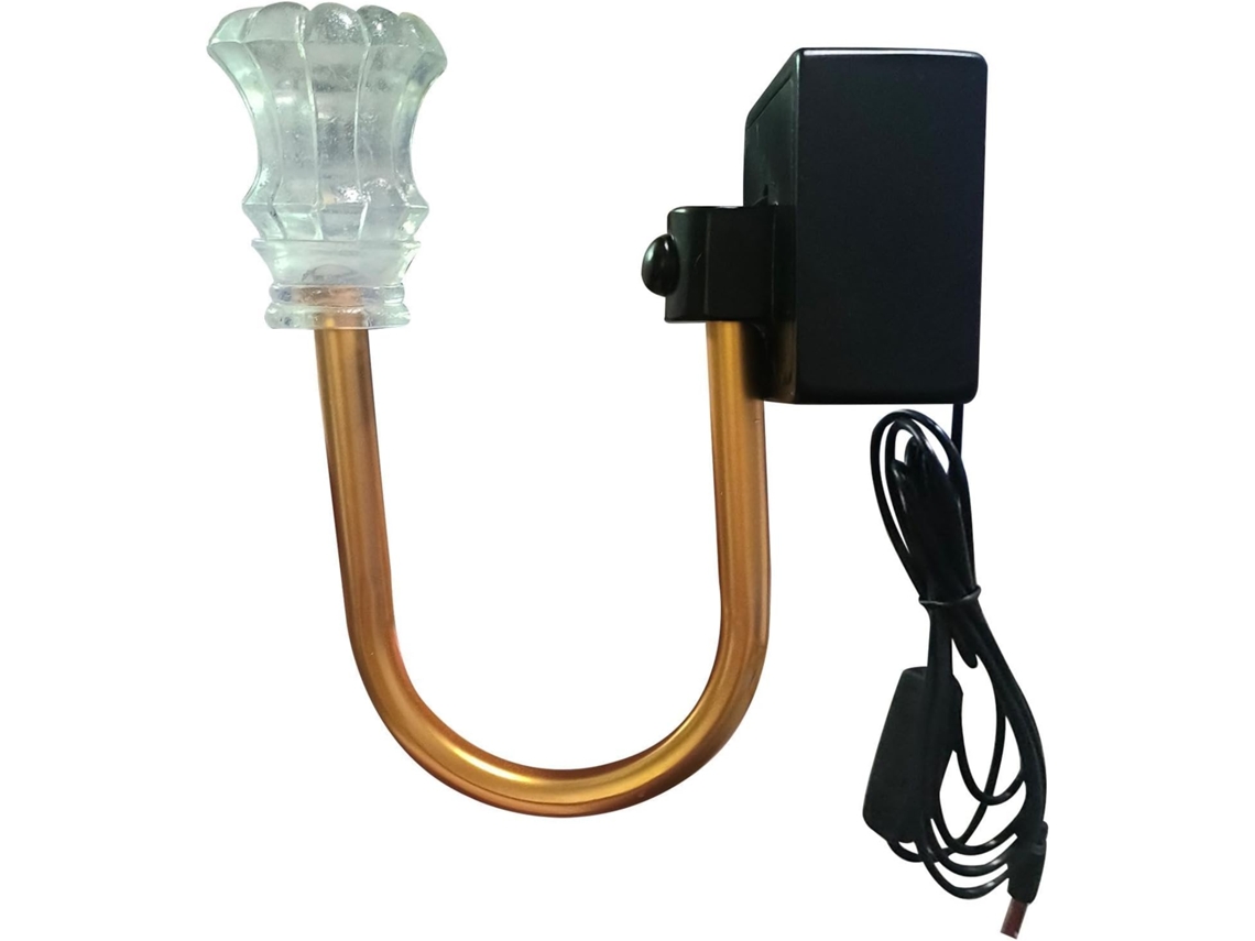 Luminária De Parede Led Genérica Com Plugue Luz Ambiente Suave